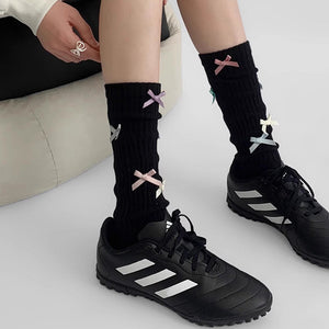 Sweet Dress Code Bow Socks