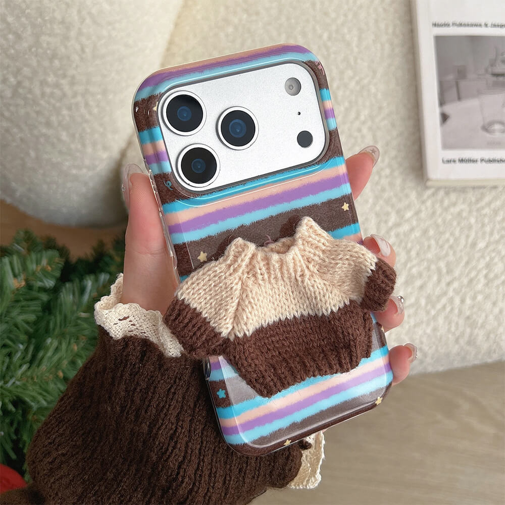 Knit Sweater Aesthetic iPhone Case