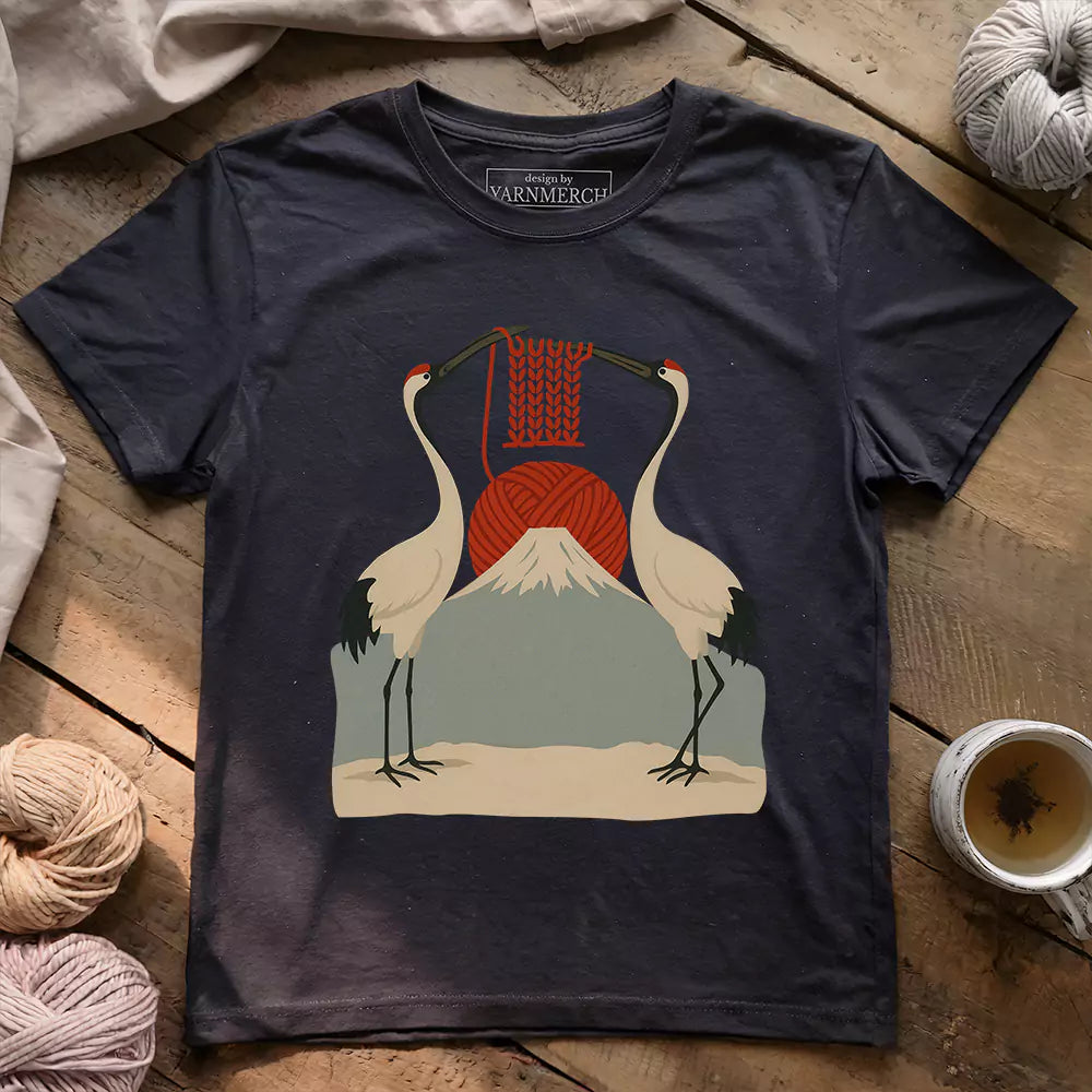 Knitting Sun T-shirt