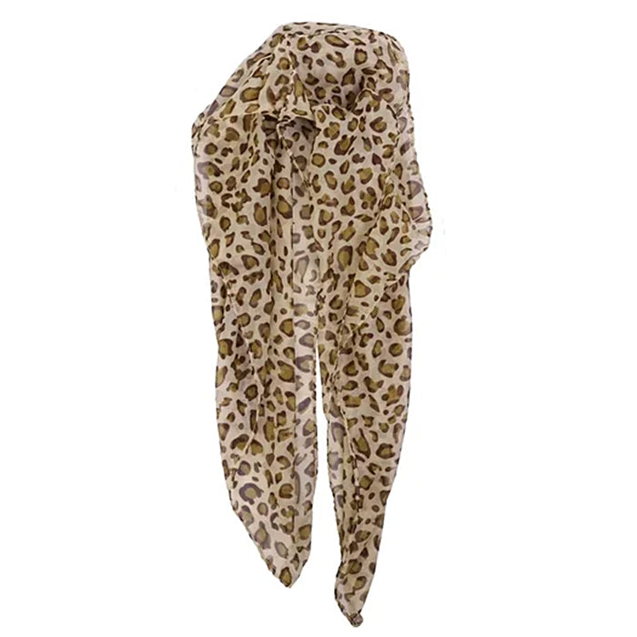 Leopard Print Headscarf
