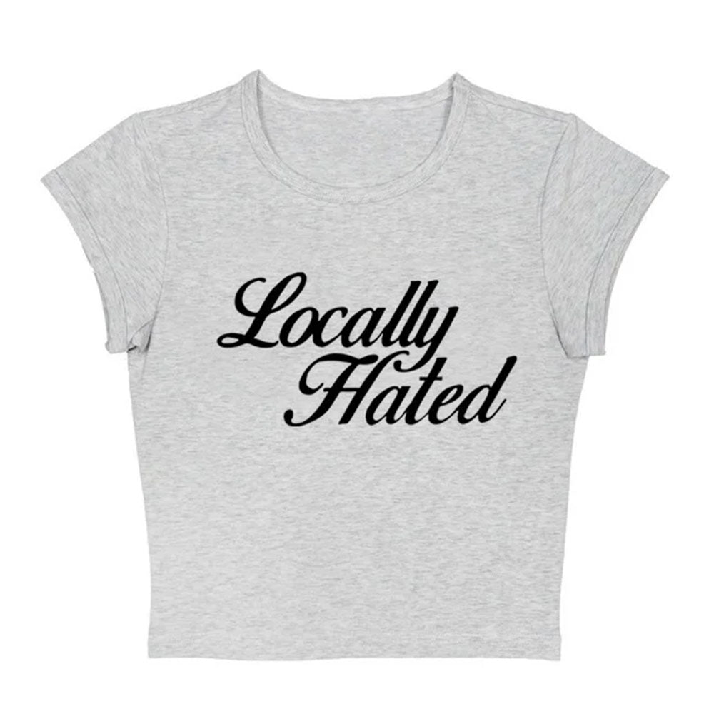 Locally Hated Cropped Tee