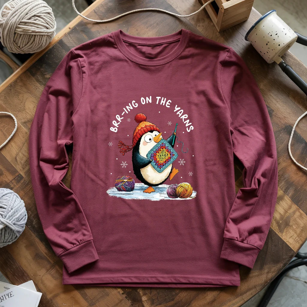 Brr-ing On The Yarns Long Sleeve T-shirt