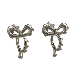 Mini Bow Hair Claw Clips