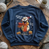 Fa-la-la Knitting Sheep Sweatshirt
