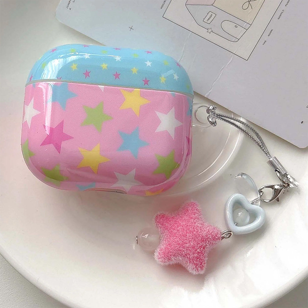 Pastel Stars AirPods Case