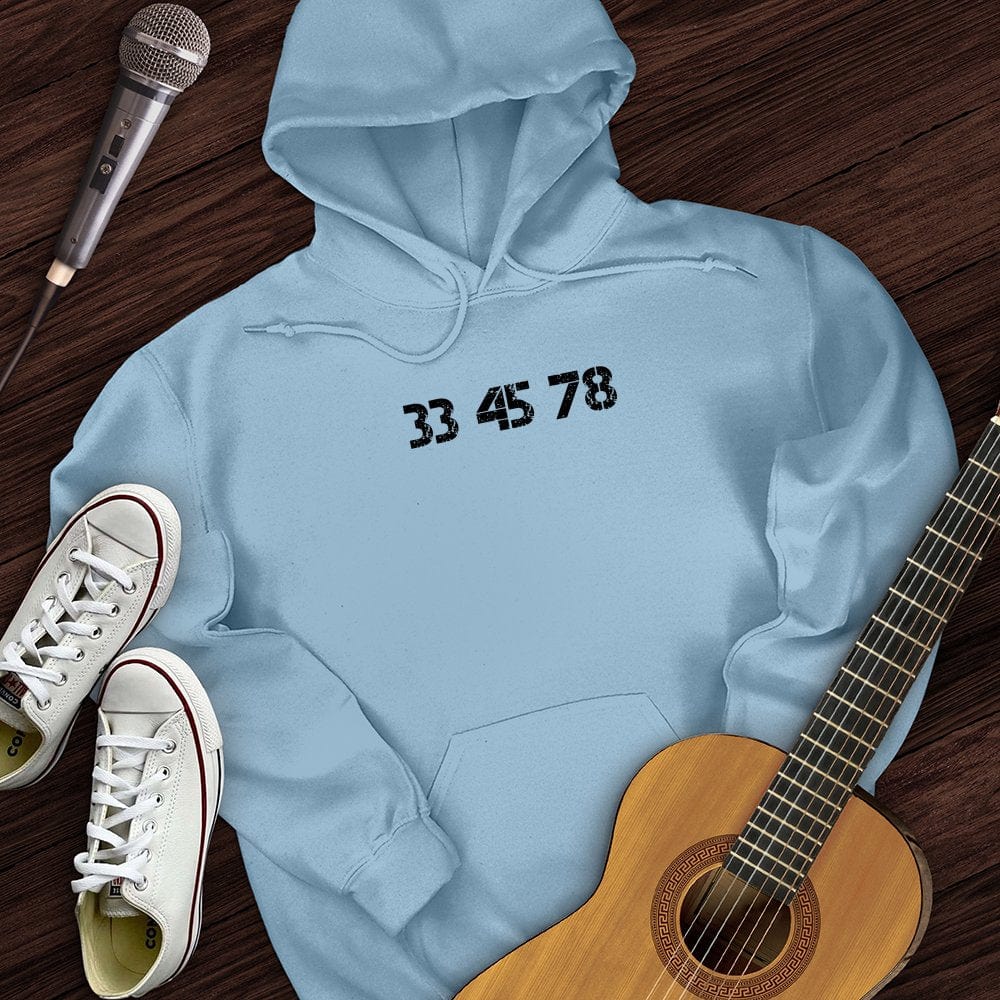 33-45-78 RPM Turntable Hoodie