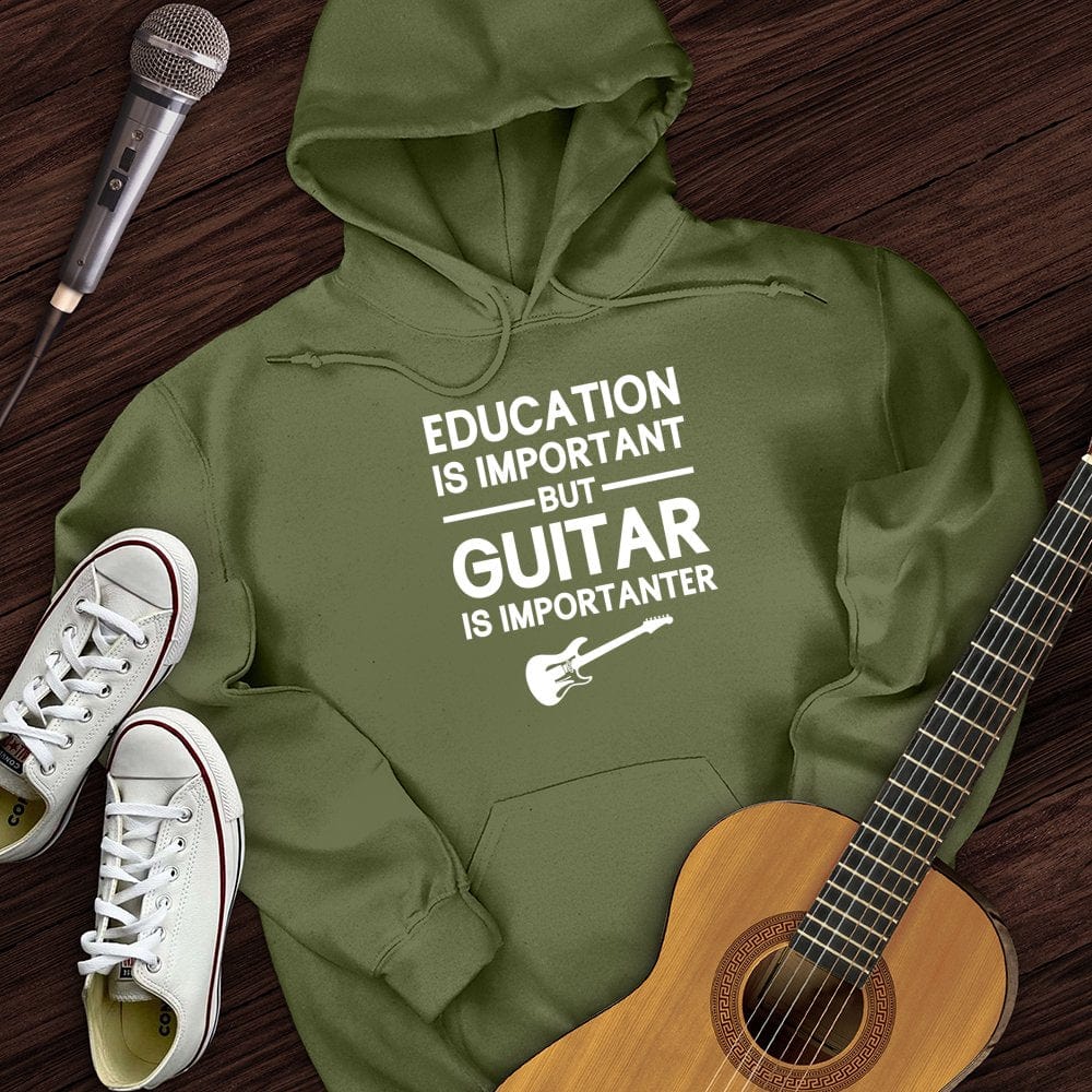 Education Is Important But Piano Is Importanter Hoodie