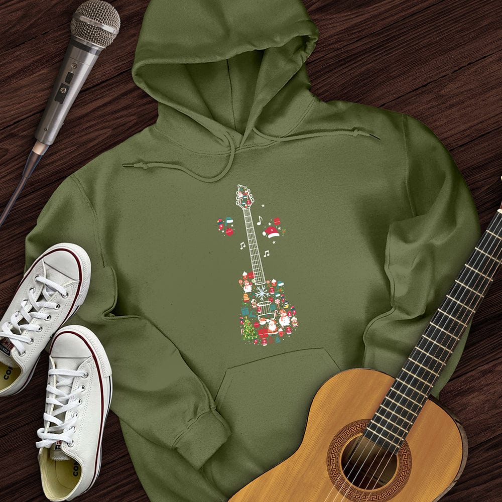Guitar Christmas Hoodie