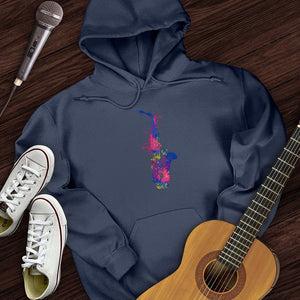 Cartoon Sax Hoodie