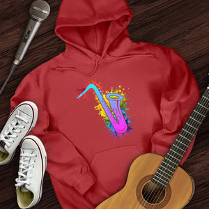 Graffiti Sax Hoodie