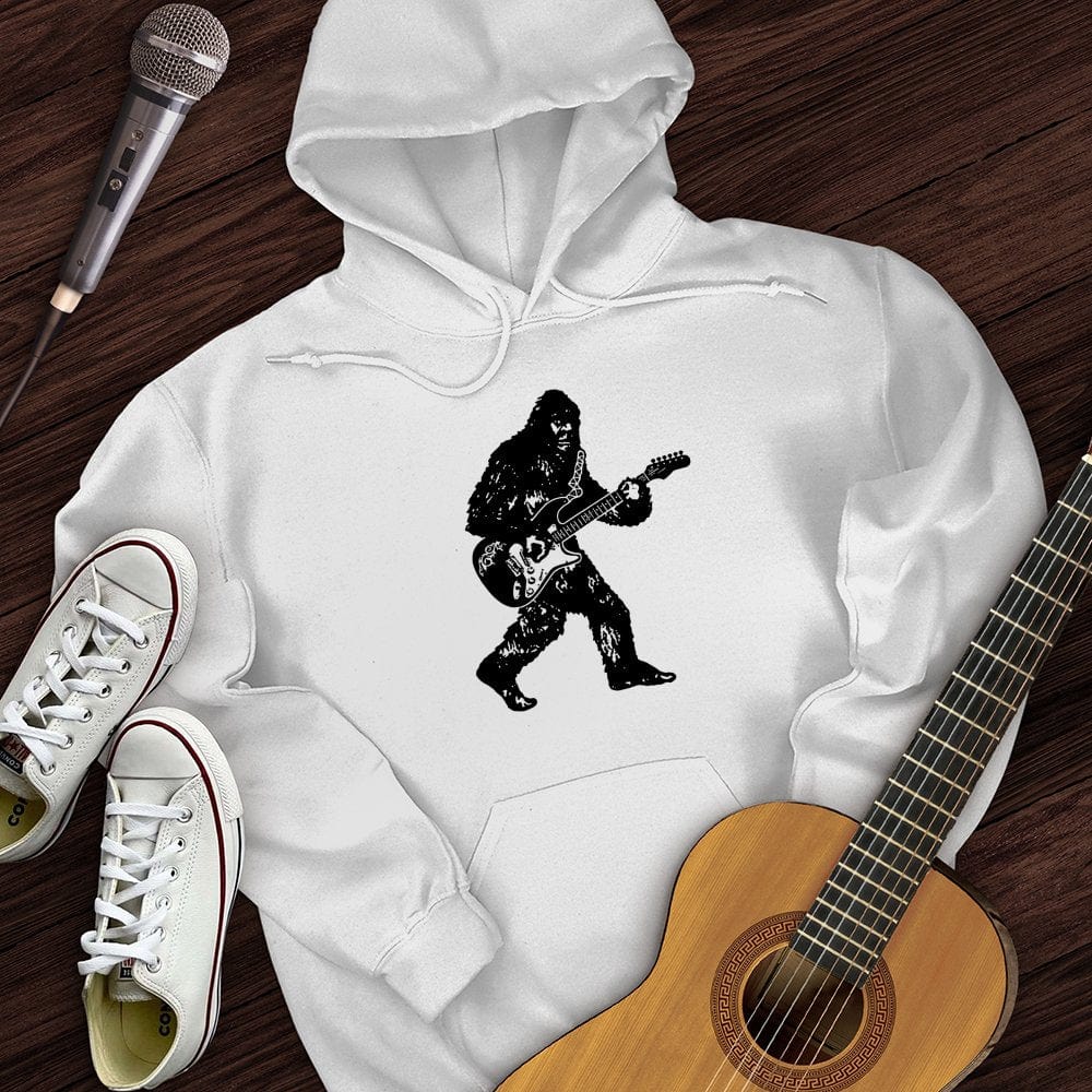 Bigfoot Playing Guitar Hoodie