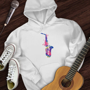 Cartoon Sax Hoodie