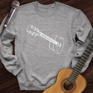 3D Guitar Crewneck
