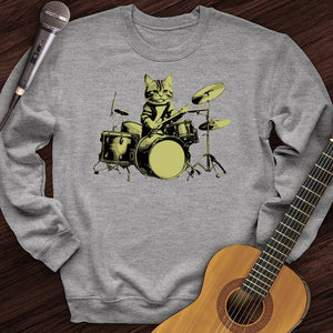 Cat Drums Crewneck