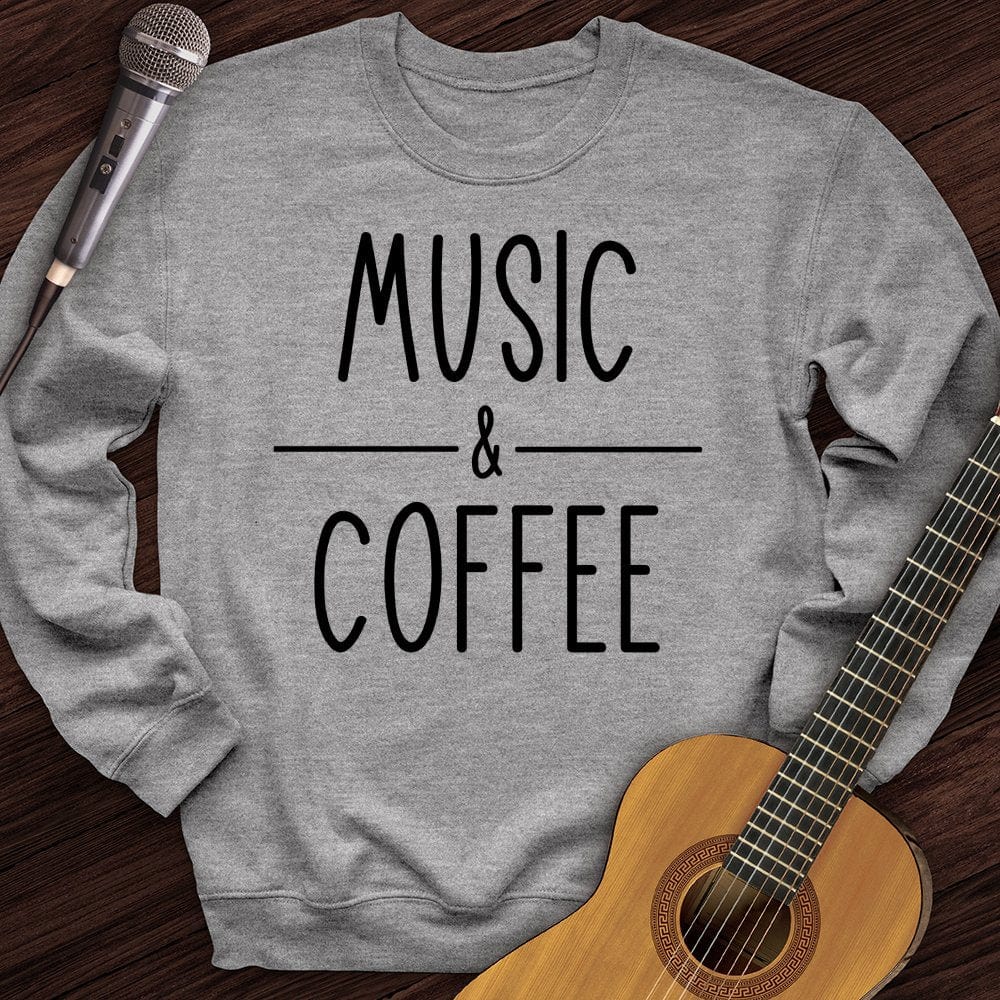 Coffee and Music Crewneck