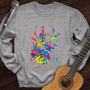 Colorful Souls Drummer Crewneck
