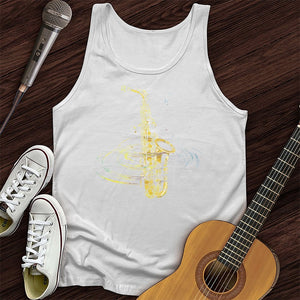 Colorful Sax Tank Top