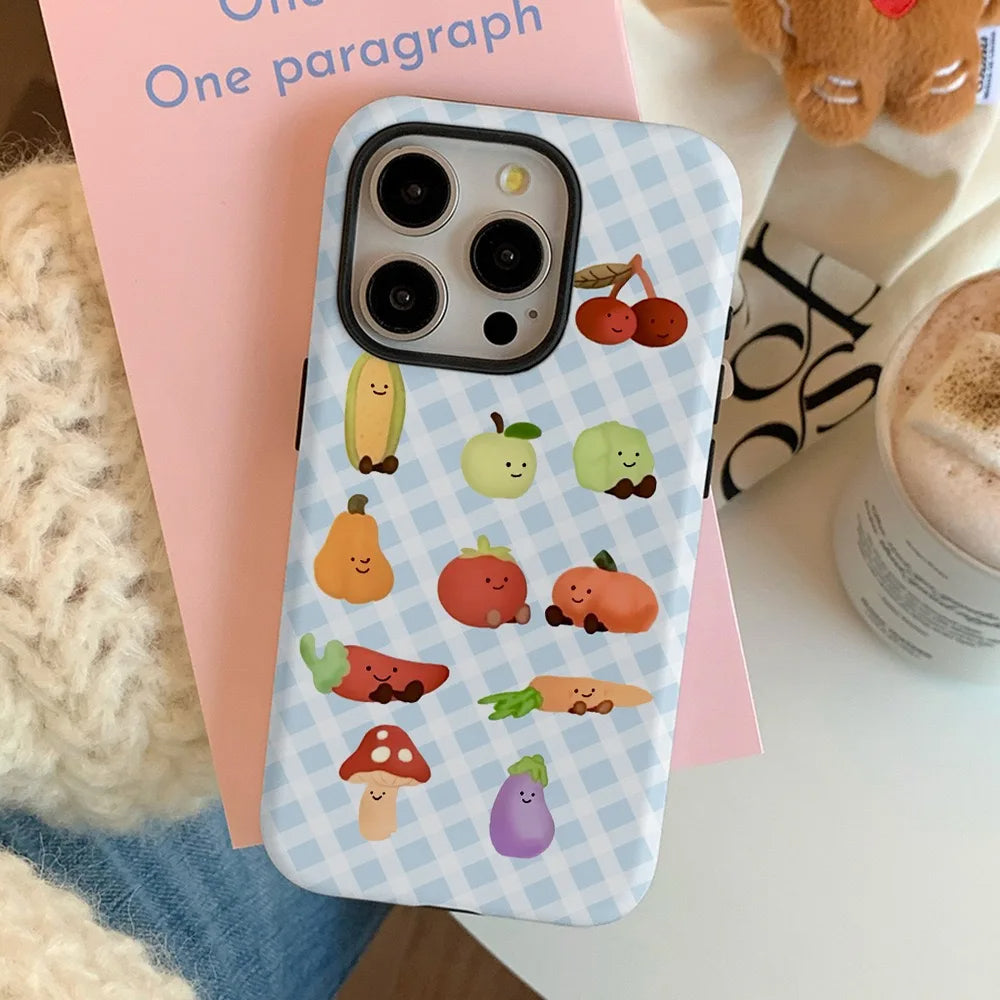 Provence Picnic Gingham iPhone Case