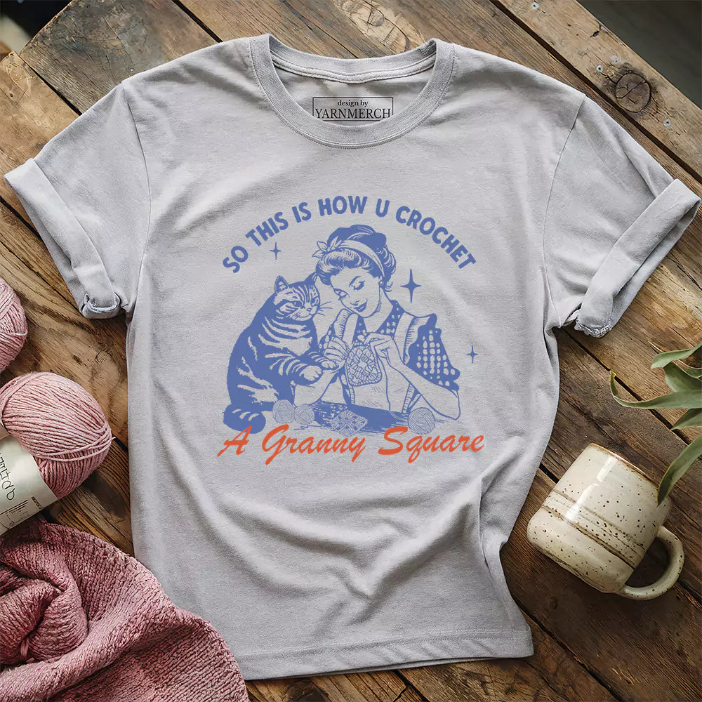 How U Crochet T-shirt
