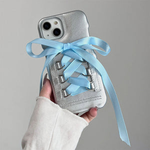 Balletcore Ribbon Lace Up iPhone Case