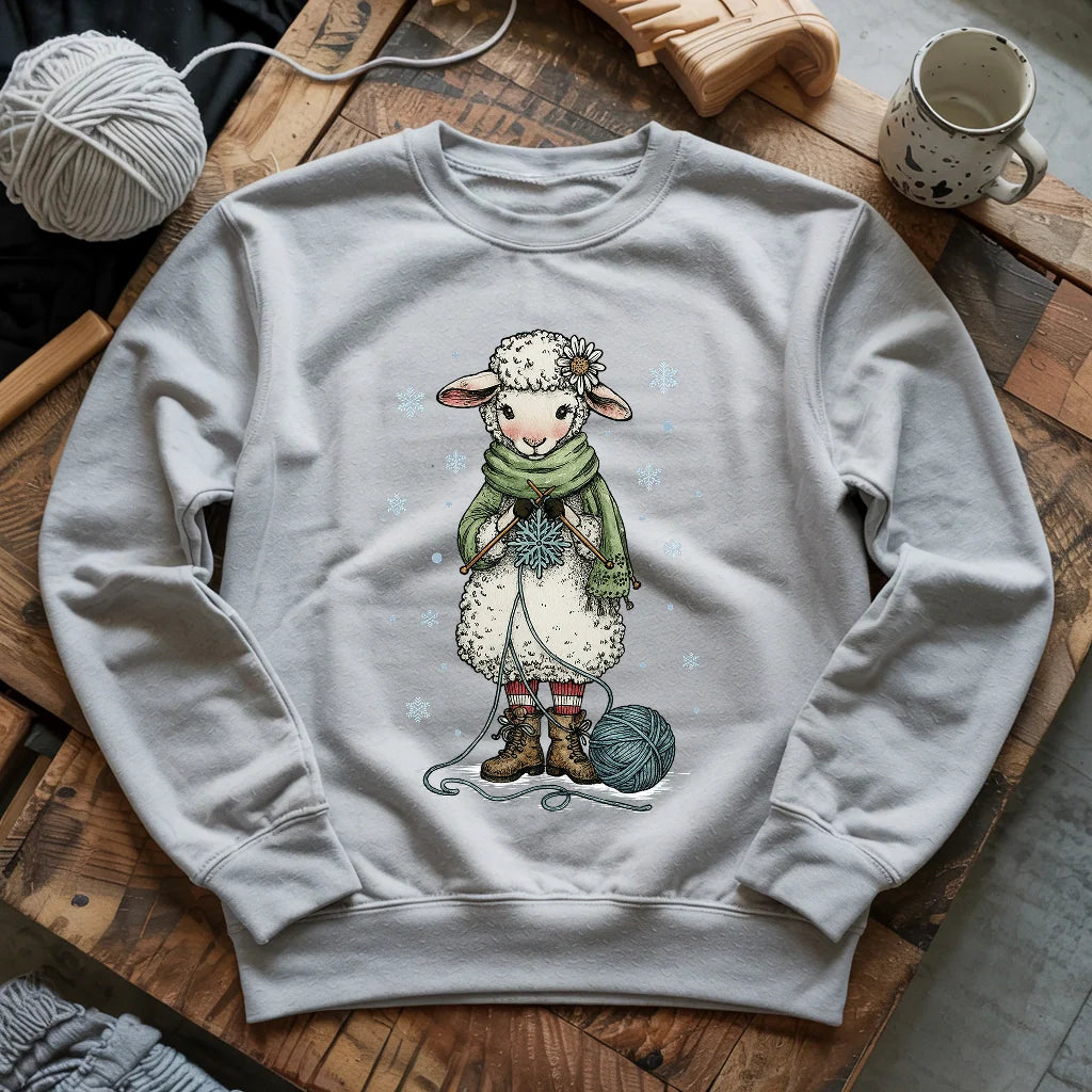 Knitting Snowflex Sweatshirt