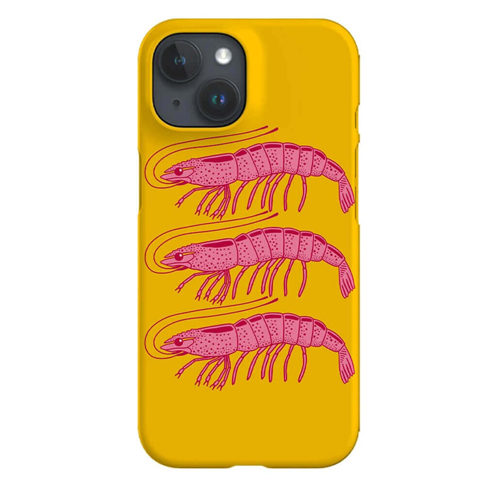 Three Shrimps iPhone Case