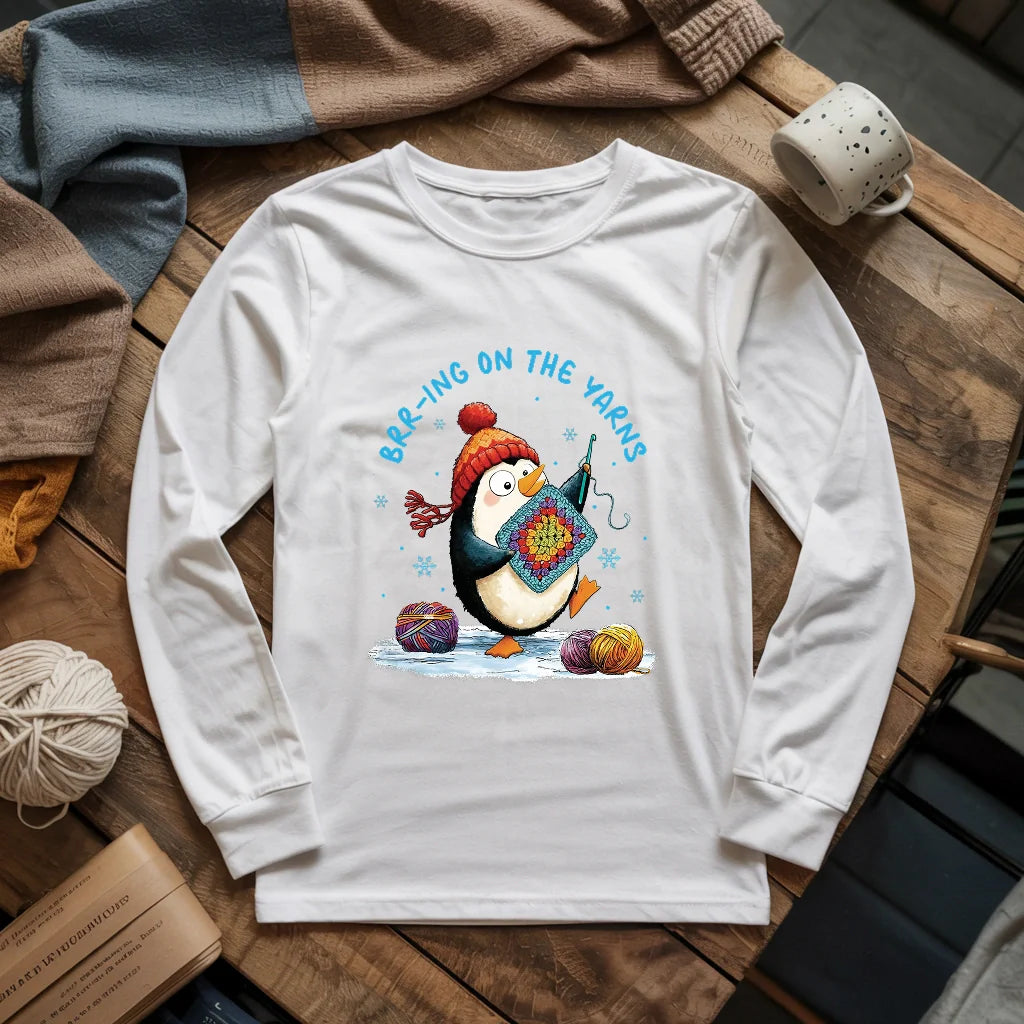 Brr-ing On The Yarns Long Sleeve T-shirt