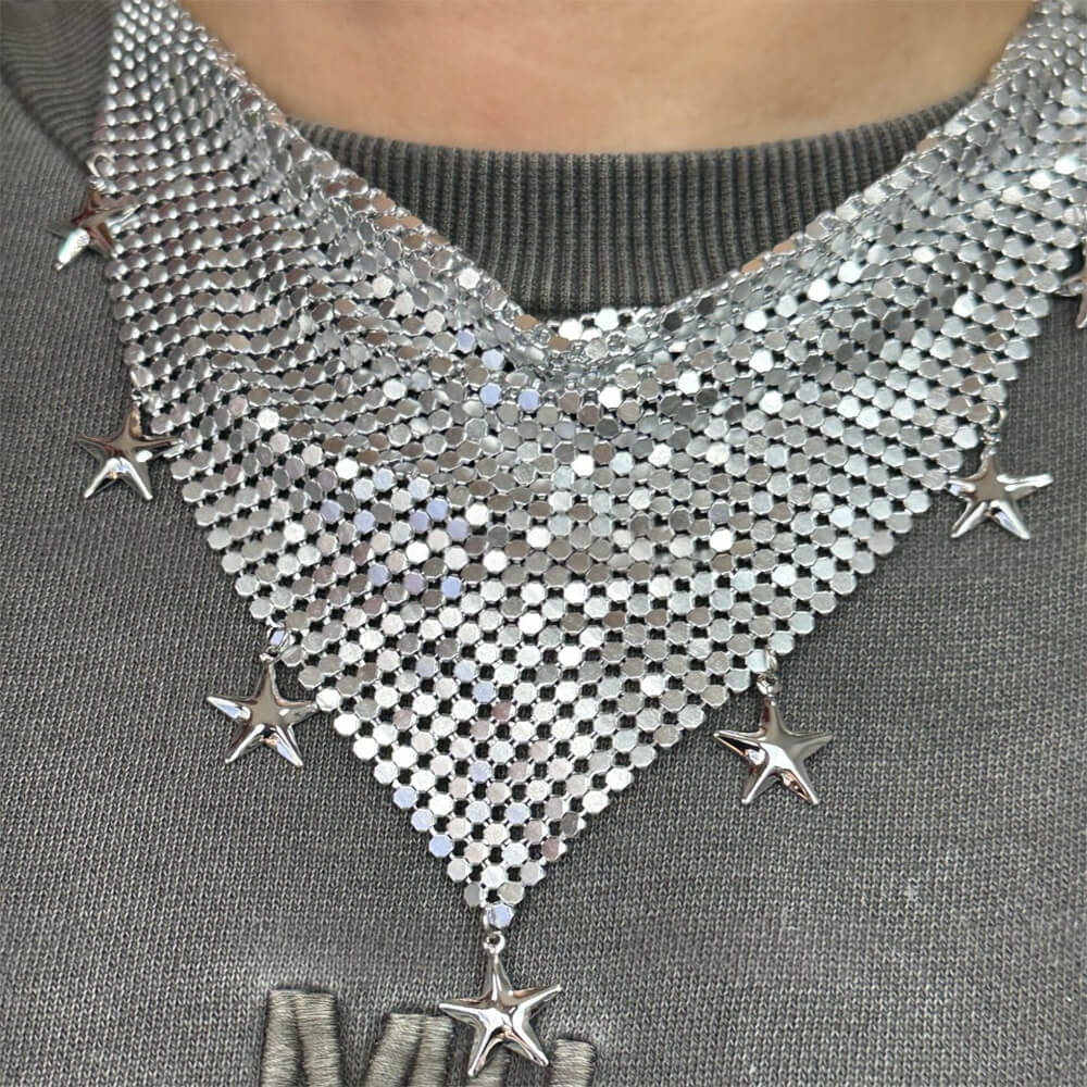 Y2K Aesthetic Star Bandana